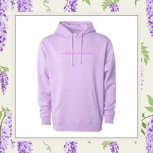 Phenomenal x Bridgerton Sweatshirt - I wish to be entertained, Small, Lavender